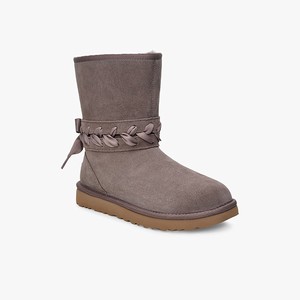 Ugg Classic Lace Short Women Classic Boots Grey (1206HBTUZ)